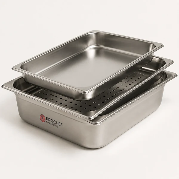 Stainless Steel Steam Pans – ProChef Hospitality