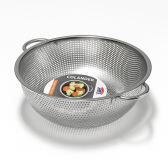 Fine Colander - Perforated - with Ear- S/S - Multiple Use 315mm(Ø)