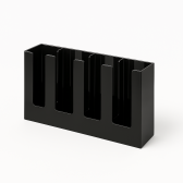 Cup Holder - PolyCarbonate 4 Girds - Straight - 405*105*200mm