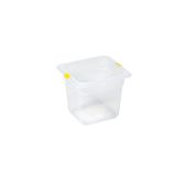 Gastronorme Pan - PolyPropylene 1/6 - with Lid / 150mm