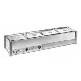 Roband Hot Bain Marie 4 x 1/2 size pans, single row