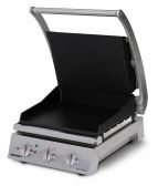 Roband Grill Station 6 slice, non stick with ribbed top plate, 9.6 Amp