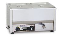 Roband Counter Top Bain Marie 3 x 1/3 size 100mm pans