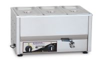 Roband Counter Top Bain Marie 3 x 1/3 size 150mm pans