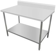 Work Bench with Splashback & Undershelf AWS-0960 / 600