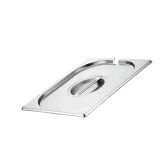 Gastronorme Pan Lid - S/S 1/9 / Notched