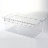 Gastronorme Pan - PolyCarbonate 1/1 - Clear / 150mm