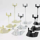 Label Holder - U Shape Black/150mm