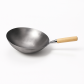 Wok - Iron Wooden Handle - Ø380mm - 15"