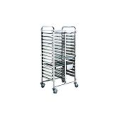 Gastronorme Pan Trolley 1/1 - 16 Tiers - Double Row - 740mm*550mm*1735mm