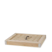 Square Bamboo Steamer Lid - 400*400*65mm