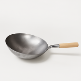 Wok - Iron Wooden Handle - Ø430mm - 17"