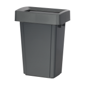 Plastic Bin Slim Rectangle- 60L - Grey - 525mm*345mm*700mm