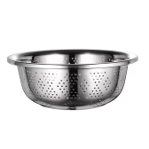 Colander - S/S - (06) - Perforated - Asian Style 400(Ø)*130(H)mm