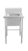Work Bench - Single Sink with Leg Brace ASS-04560C