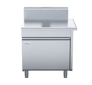 Waldorf 800 Series BT8900-CD-RH - 900mm Bench Top Corner Unit - Cabinet Base With Fixed Front Panel