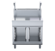 Waldorf 800 Series BT8900S-CB - 900mm Bench Top With Salamander Support Cabinet Base