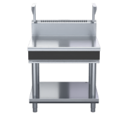 Waldorf Bold BTB8900S-LS - 900mm Bench Top With Salamander Support - Leg Stand