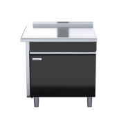 Waldorf Bold BTLB8900-CD-LH - 900mm Bench Top Corner Unit - Cabinet Base With Fixed Front Panel