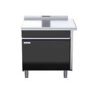 Waldorf Bold BTLB8900-CD-RH - 900mm Bench Top Low Back Version - Cabinet Base With Fixed Front Panel