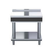 Waldorf Bold BTLB8900-LS - 900mm Bench Top Low Back Version - Leg Stand