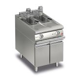 Baron 10+10L Split Pot Electric Deep Fryer - Q70FRI/E610 - product image