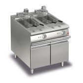 Baron 15+15L Double Basin Electric Deep Fryer - Q70FRI/E815 - product image