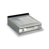 Baron 2 Burner Electric Fry Top With 2/3 Smooth and 1/3 Ribbed Mild Steel Plate - Q70SFT/E820 - product image