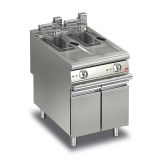 Baron 10+10L Split Pot Electric Deep Fryer - Q90FRI/E610 - product image