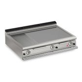 Baron 3 Burner Gas Fry Top With 2/3 Smooth 1/3 Ribbed Mild Steel Plate And Thermostatic Control - Q90FTT/G1220 - product image
