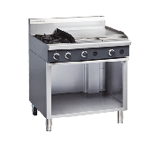 Cobra C9B - 900mm Two Burner / Griddle Gas Cooktop