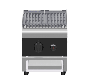 Waldorf Bold CHB8300G-B - 300mm Gas Chargrill - Bench Model