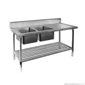 MODULAR-SYSTEMS DSB7-2400L/A-NSW1991 stainless steel sink