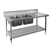 Modular Systems DSB6-1800L/A stainless steel sink