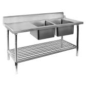 Modular Systems DSBD7-1800R/A stainless steel sink