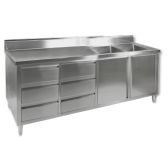 Modular Systems DSC-2100R-H stainless steel sink