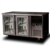 Atosa Glass Two Door Cooling Table