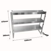 Benchstar FW9L-123 hot food display