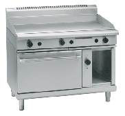Waldorf 800 Series GPL8121GEC - 1200mm Gas Griddle Electric Convection Oven Range Low Back Version