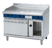 Blue Seal Evolution Series GPE58 - 1200mm Gas Griddle Electric Convection Oven Range