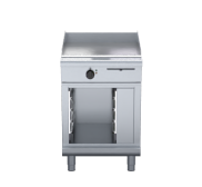 Waldorf 800 Series GPL8600E-CB - 600mm Electric Griddle Low Back Version - Cabinet Base