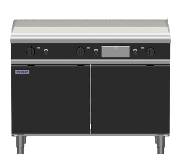 Waldorf Bold GPB8120G-CD - 1200mm Gas Griddle - Cabinet Base