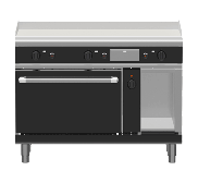 Waldorf Bold GPLB8121GEC - 1200mm Gas Griddle Electric Convection Oven Range Low Back Version
