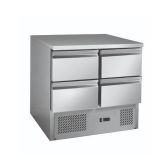 Thermaster GNS900-4D underbench fridge