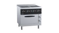 SCooker HLBZJ4N-C19 - Induction Full Length Glass Four Zone Boiling Top With Oven 19kw