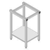 Lainox Stainless steel floor stand with lower shelf - OSR85 - product image