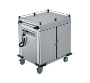 Rieber NORM-II-0 - 2 x Heated Cabinets Mobile Food Transport Trolley