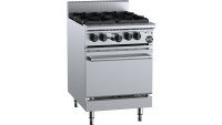 B&S BLACK OV-SB4 Four Burner Oven
