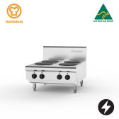 Goldstein PEB4S���X Electric Cooktop, 4 Solid Plates