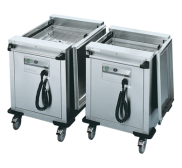 Rieber PU-GN2/1 - Closed Platform Dispenser - Heated (Fan Assisted)